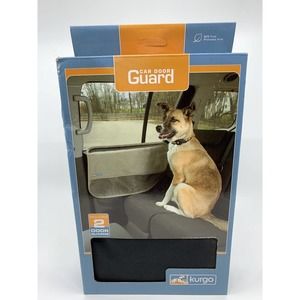 Kurgo Pet Car Door Guard/Covers Black- NIP 2 Door Guards